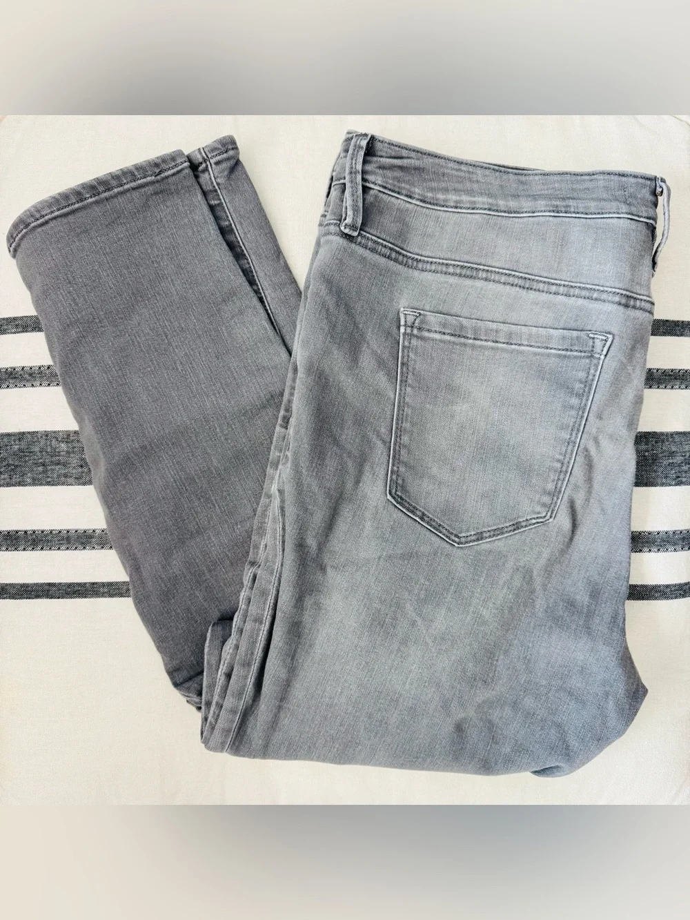 Athleta Light Gray Denim Jeans